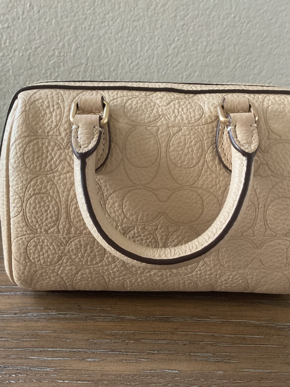 Coach Mini Rowan - Oatmeal - Picture 5 of 12
